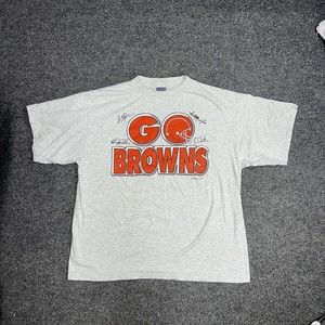 Vintage Cleveland Browns Heather Gray Graphic T-shirt 1999 Men’s Size 2XL, XXL